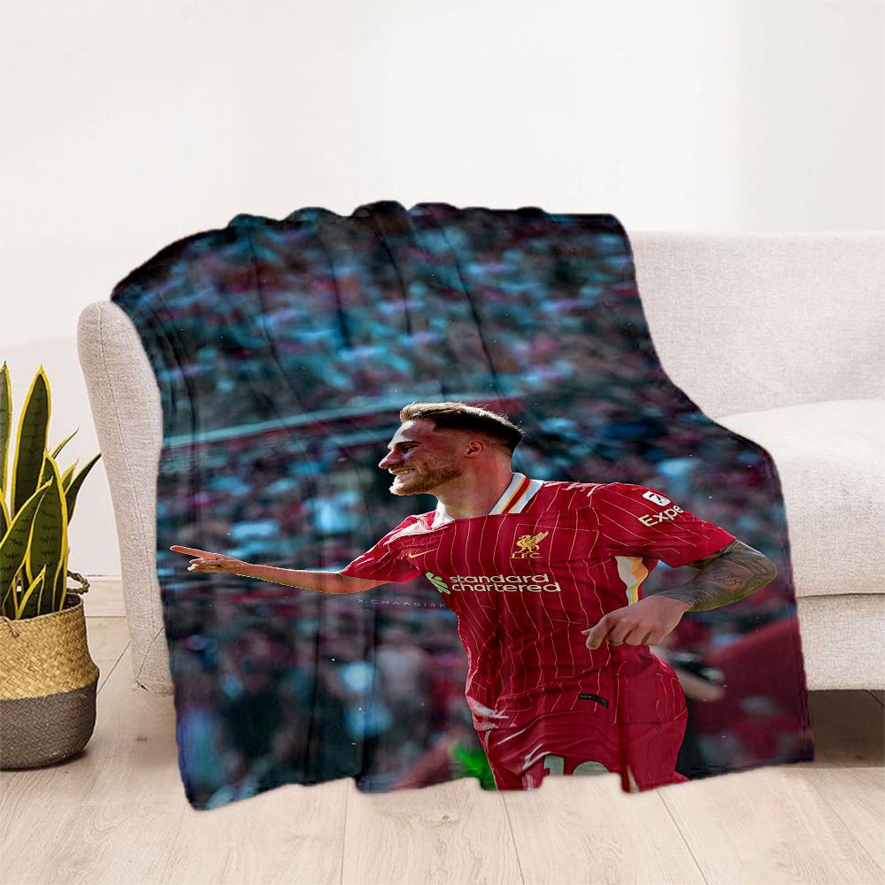 Liverpool Football Club Blanket Comfortable Suitable For Bed Chair Office Four Seasons Multipurpose Digital Print