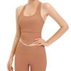 Sports Underwear For Female Workers, Beautiful Back Yoga Clothes, Running And Fitness Tops, Breathable Nude Yoga Vests