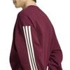 КОМПЛЕКТ Свитшот с круглым вырезом BW222 3L [Adidas] 3 полоски Мужской Бордовый/Кремовый (KW2391)