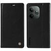 For Realme GT 6 5G Case Card Slots Magnetic Closure Leather Phone Cover Litchi Texture