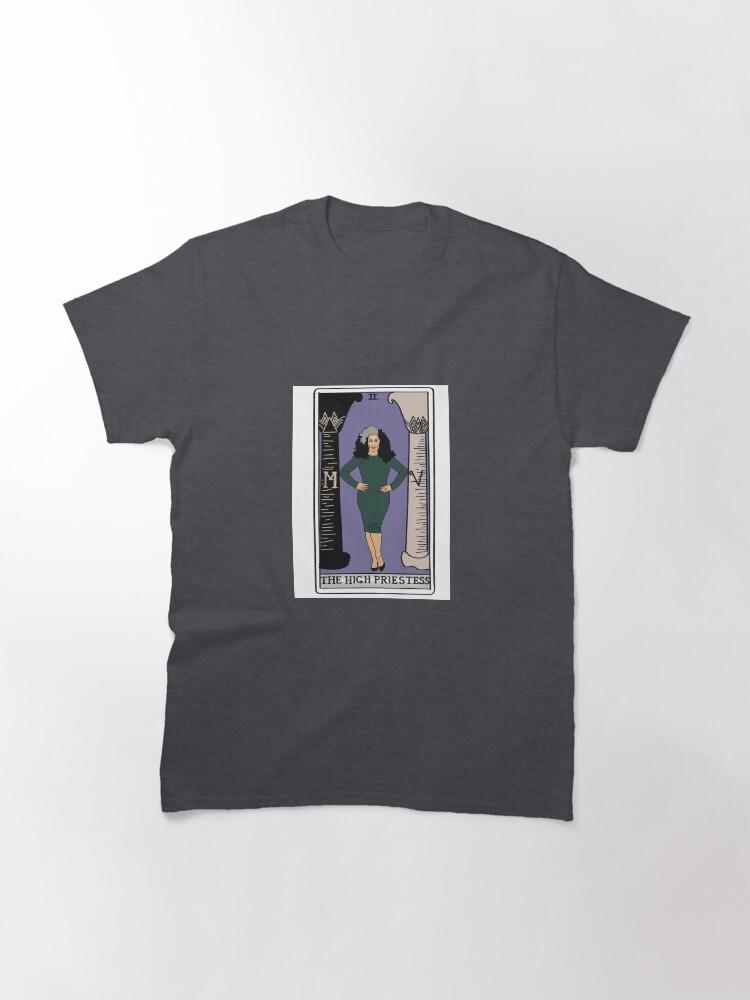 Visage Michelle Visage Tarot Card "The High Priestess" Classic T-Shirt