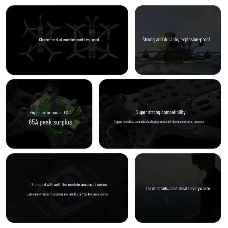 E-Voyage HD Freestyle 5-inch Mini FPV Drone