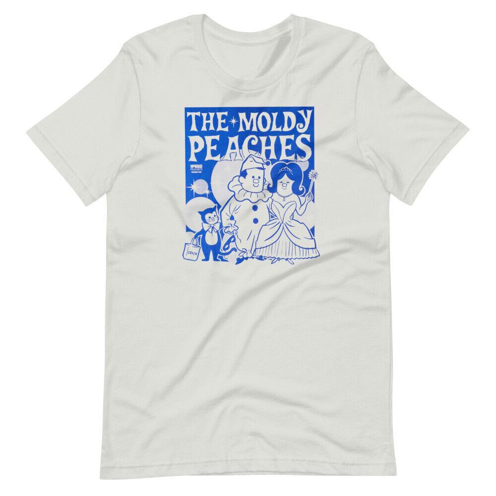 The Moldy Peaches band NEW white T-shirt tee All sizes 1F2698