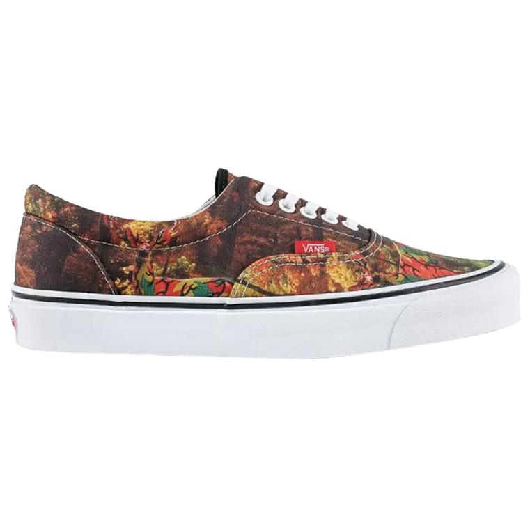 UBIQ X Ron English x Vans Era LX Скейтбордические кроссовки Унисекс Коричневый Белый VN0OZDHPH