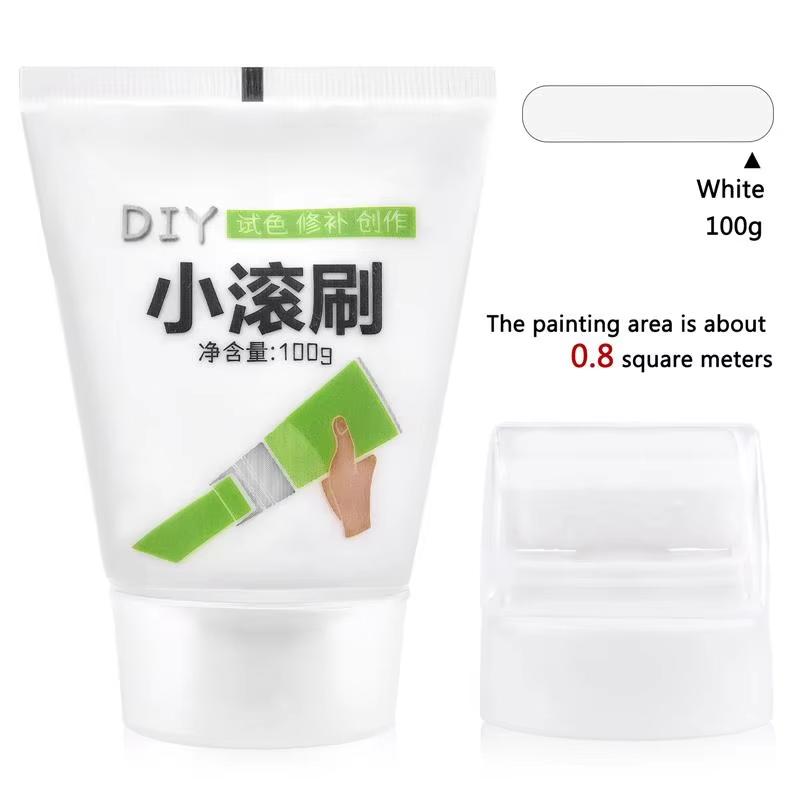 100 г Белая Паста для Ремонта Стен Валик Сделай Сам Заделка Стен Латексная Краска Гипсокартон Перекраска Кисть Удаление Пятен Граффити Домашние Аксессуары