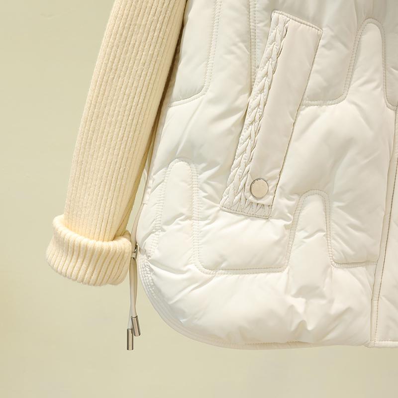 Autumn Winter Vests for Women 2023 New Fashion Thick Warm Zipper Sleeveless Parkas Korean Style Women's Winter Coat