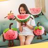 Cartoon Cherry Expression Plush Pillow Cute Fruit Stuffed Toy For All Ages 35cm 50cm 60cm