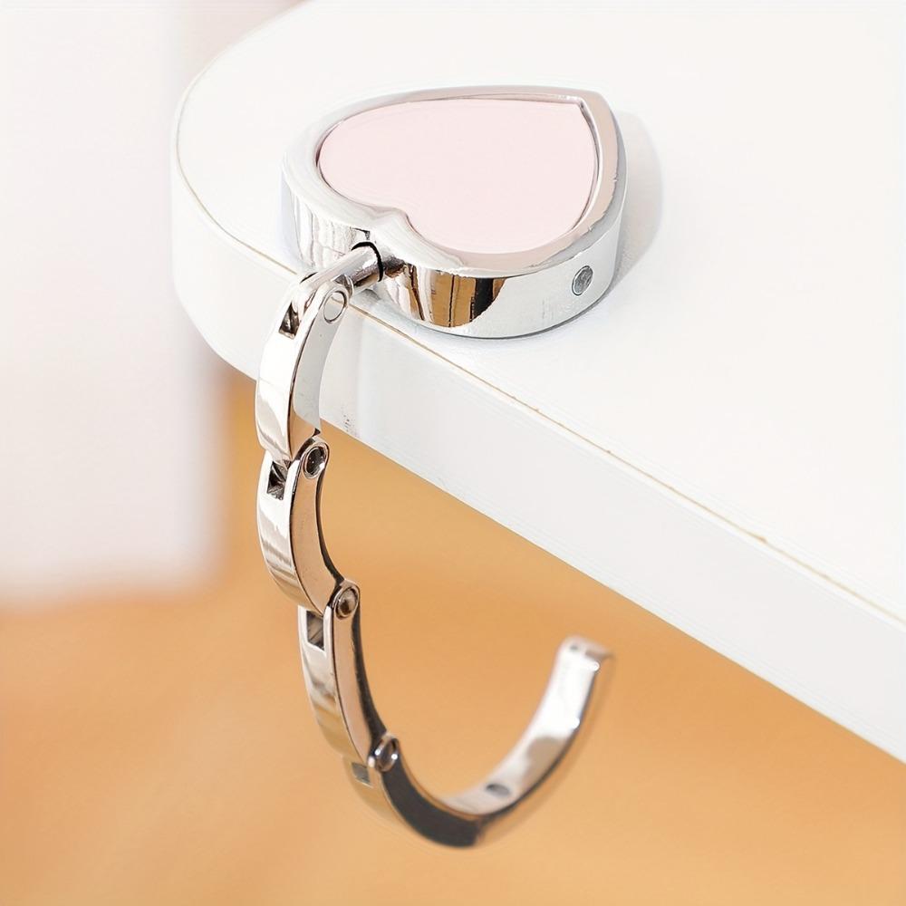 Metal Handbag Hanger Folding Bag Holder Bag Hanger Desktop Bag Hook For Desk