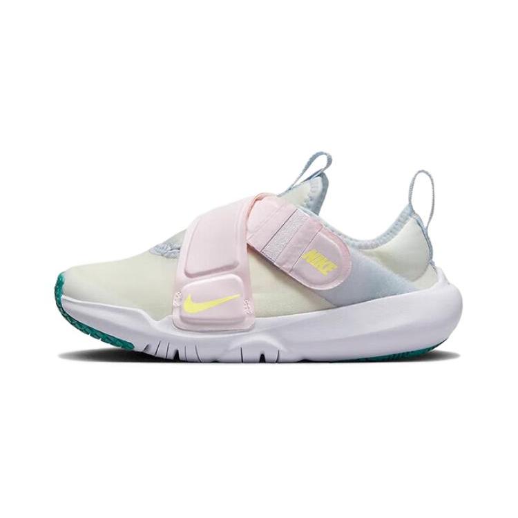 Nike Кроссовки для бега Flex Advance PS Устойчивые к истиранию Низкие Синий Розовый Белый Детские Возраст 3 7 Лет CZ0186-100
