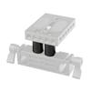 Pack of 2 Mounting Spacers Adjustable Aluminum Alloy 15mm Mini Tubes for Camera Height Adjustment with 1/4-20 Threads