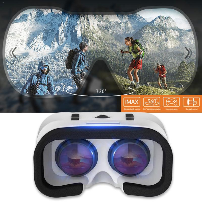 VR SHINECON G05A 3D VR-очки-гарнитура для смартфонов Android iOS с диагональю 4,7–6,0 дюймов