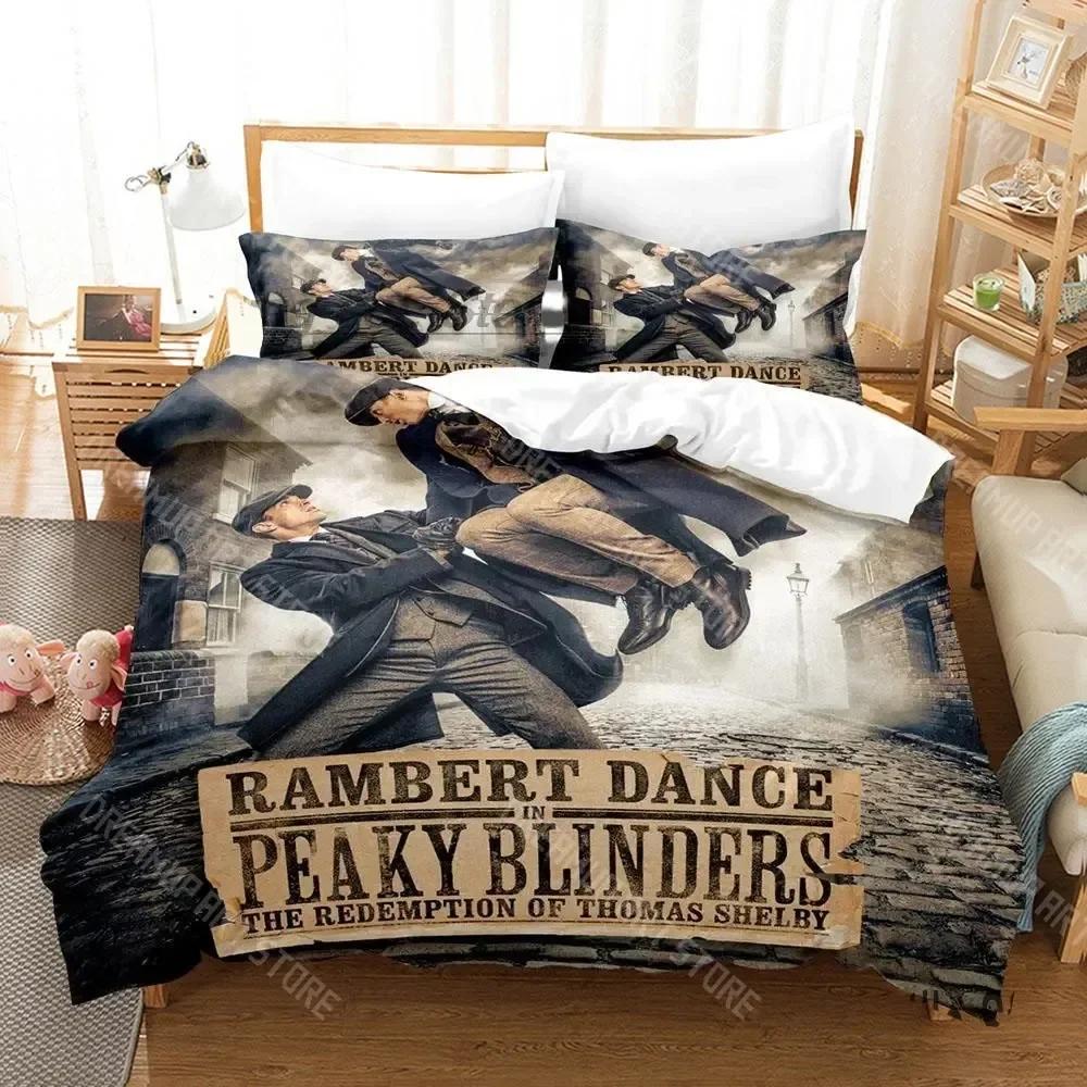 3D Print Peaky TV Blinders Bedding Set Single Twin Full Queen King Size Bed Set Aldult Kid Bedroom Duvetcover Sets bed sheet set