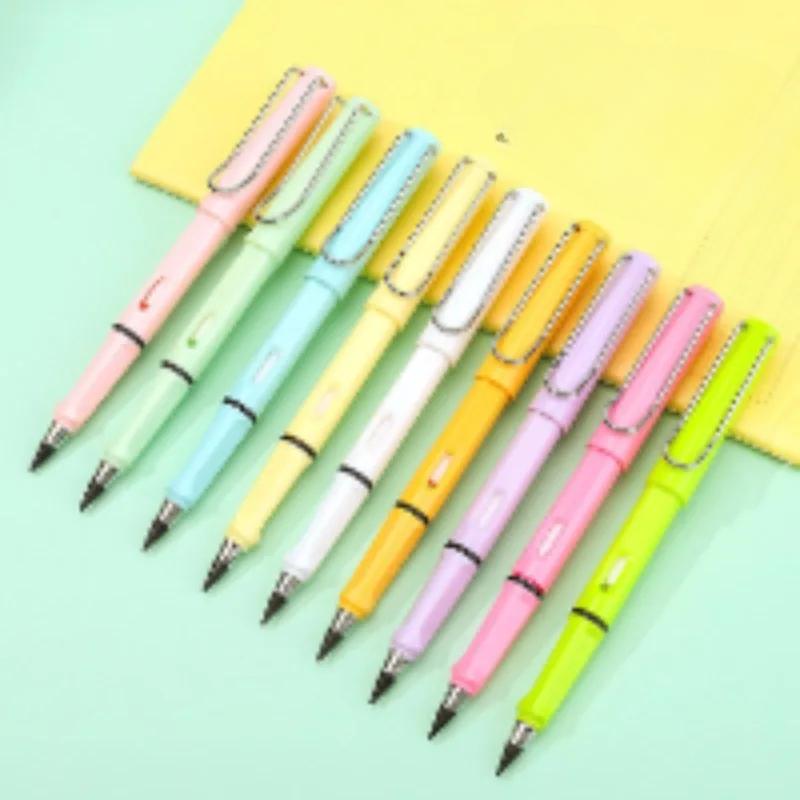 5 шт., ультра-прочный неограниченный цвет, карандаш с металлическим наконечником, новинка, ручка без чернил, инструмент для рисования эскизов, канцелярские принадлежности, школьные принадлежности