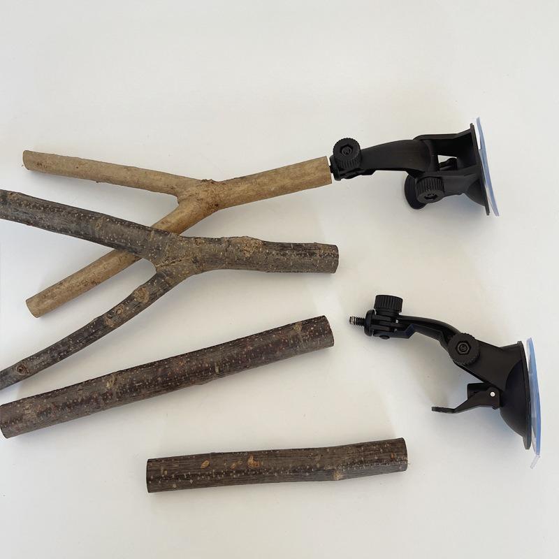 Пион, Черный Феникс, Попугай, Ветка дерева, Присоска, Стойка для станции, Деревянная стойка для станции, Товары для разведения птиц, Интерактивная стойка для станции