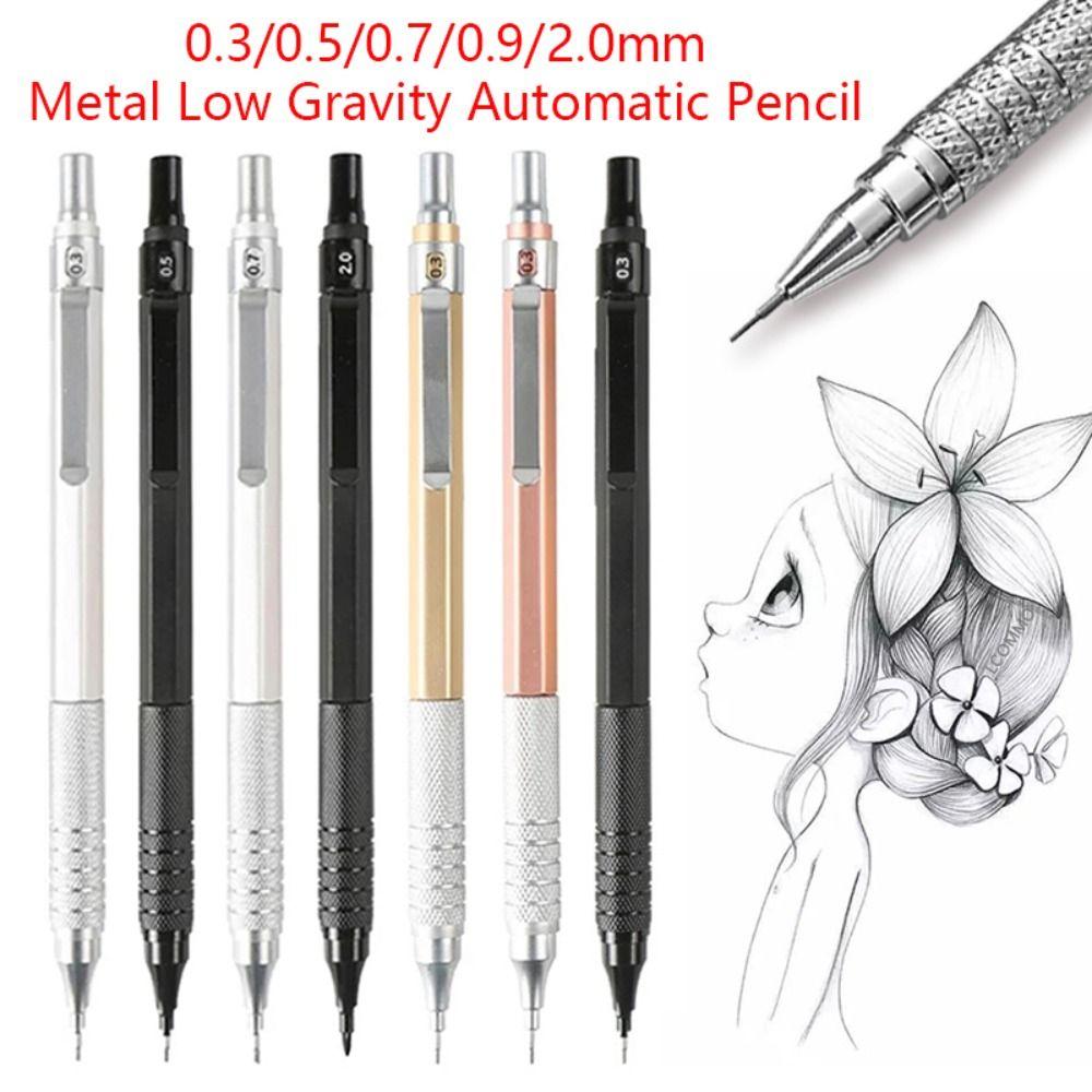 Low Gravity Automatic Pencil Metal Propelling Pencil Sketch Pencil  Sketch Comics Design