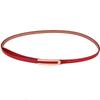 Genuine Leather Slim Waist Belt For Women With Metal Clasp Suitable For Business And Everyday Outfits