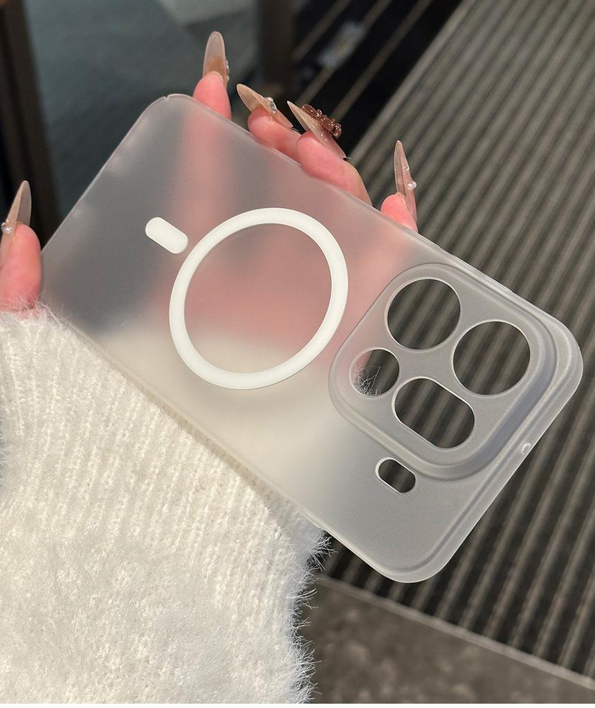 Чехол для OPPO Find X9 Pro Магнитный Матовый Полупрозрачный Ударопрочный Защитный Чехол, Приятный для Кожи, для OPPO Find X9 Корпус Бампер