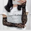 Long Lace Hollow-Out Fingerless Gloves Women Summer Anti-UV Sleeves Mesh Breathable Ice Silk Mittens Oversleeve Driving Cycling