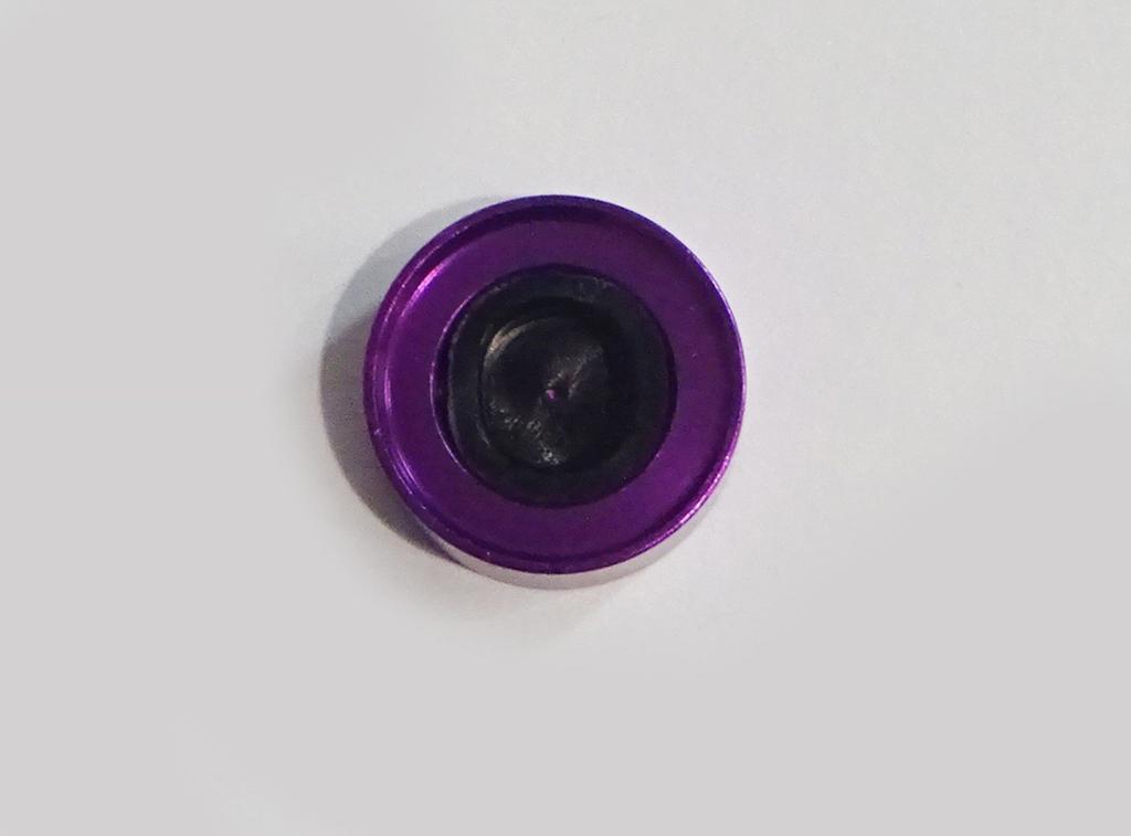 Эффекторный ножной переключатель Hat Switch Cap Foot Cover Aluminum [FSTA] (фиолетовый)