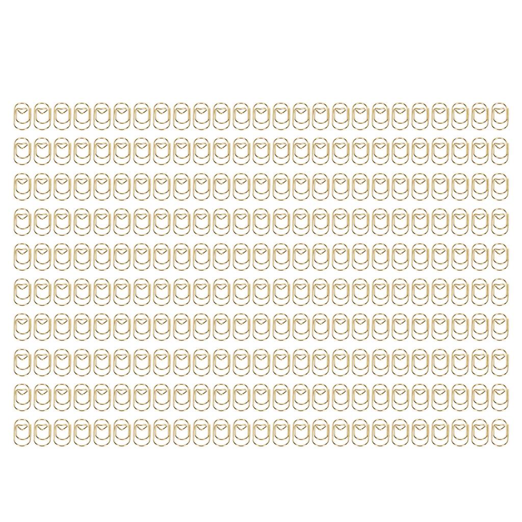 250Pcs Fancy Paperclips Small Heart Shape Plastic Covered Wire Widely Used Cute Paper Clips for Home School Office