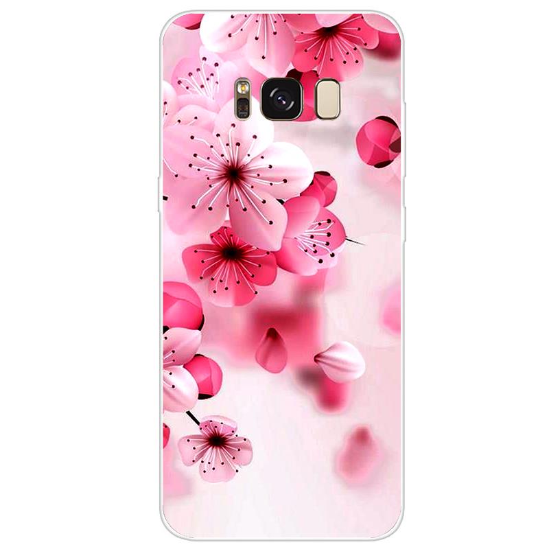 Чехол для Samsung Galaxy S8 Plus, силиконовый чехол, милый мягкий чехол из ТПУ для Samsung Galaxy S8 S 8 Plus, чехол-бампер для телефона S8Plus Coque