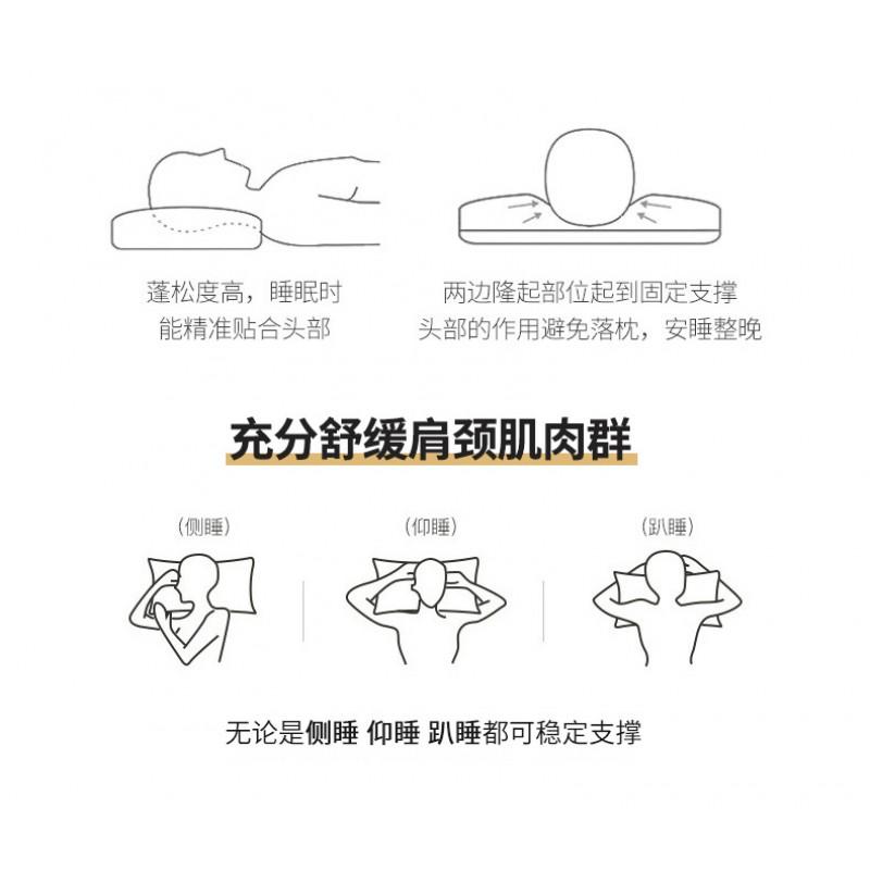 Soft Kids Pillow Toddler Sleep Support Comfortable Neck Alignment Child Bedding Accessory