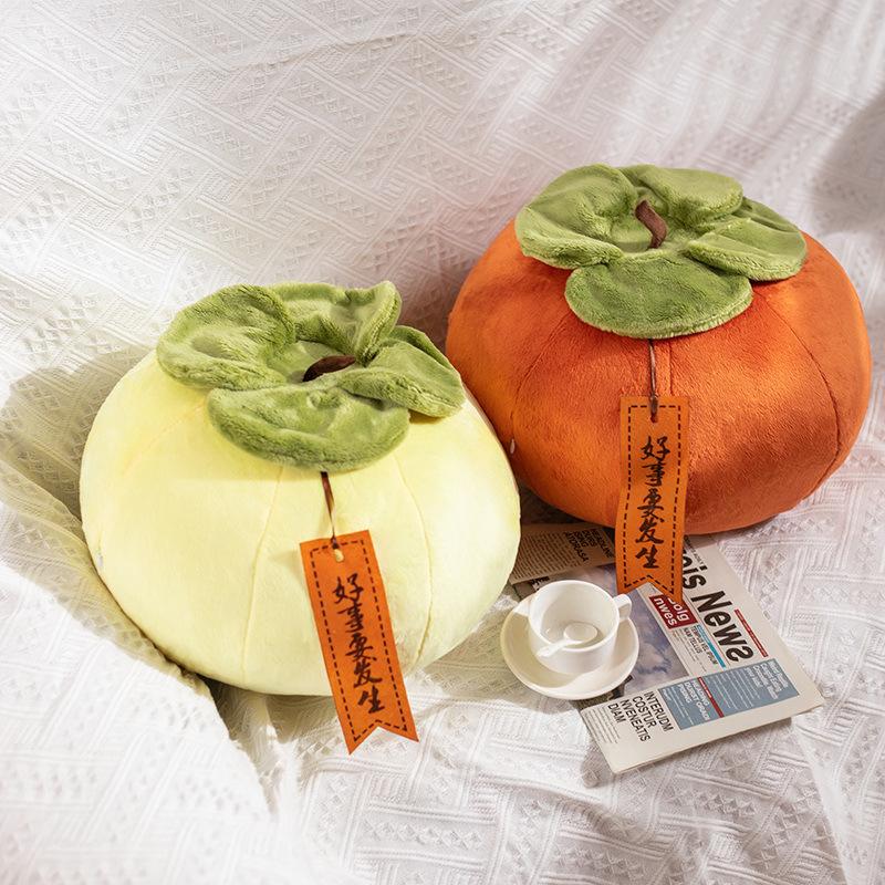 Имитация хурмы, декоративная подушка, плюшевая игрушка-кукла, кукла хурма руйи для девочек для успокоения, тряпичная кукла, подарок на день рождения