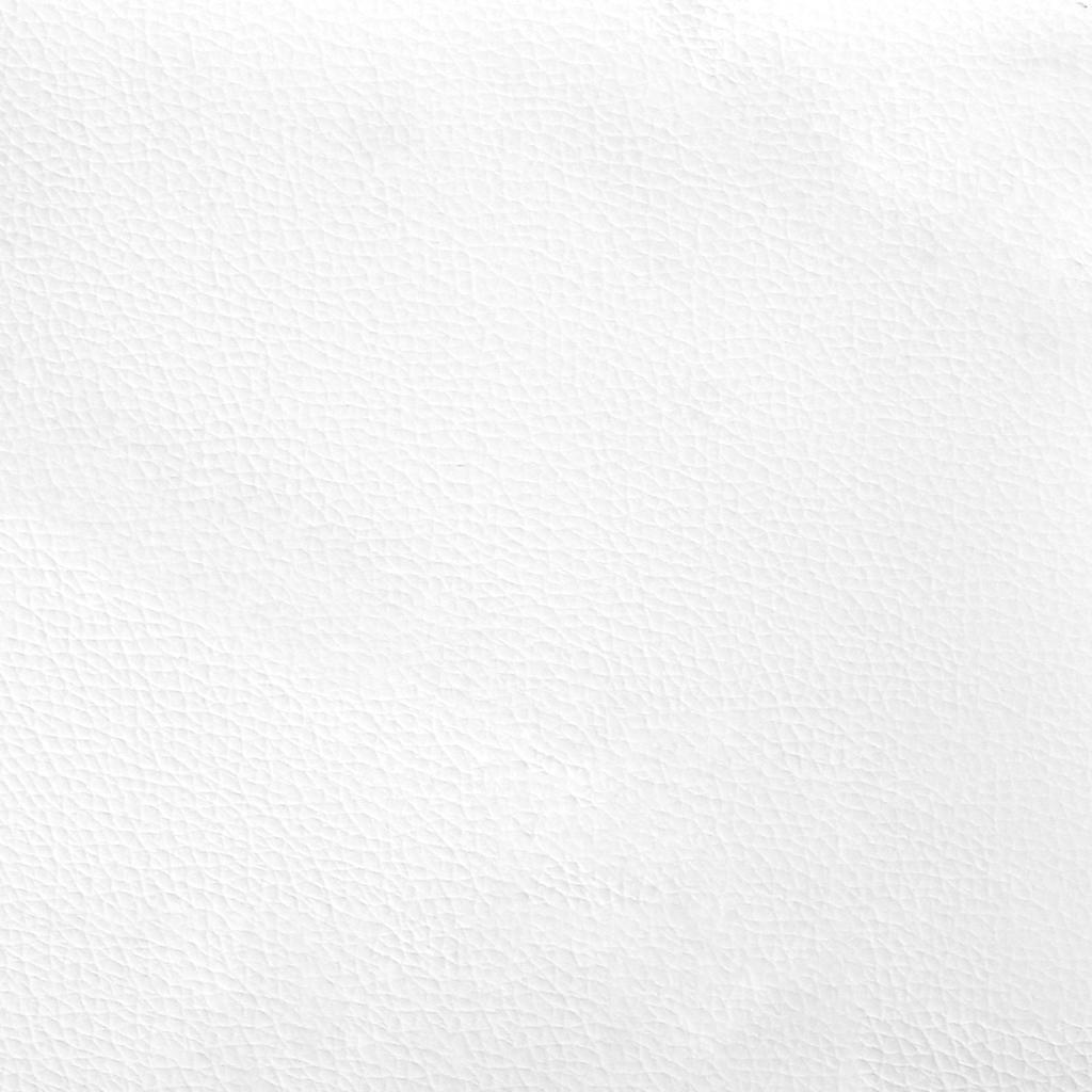 Dover Bed Frame White 100x200 cm Faux Leather