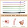 3Pcs Straw for Replacement Set Hydro Flask Tumbler Long Cleaning Brush BPA Free