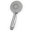 Adjustable 5-Jet Chrome Shower Head 22 Cm with Normal, Tonic, Massaging, Foaming, and Soft Modes for Bathroom