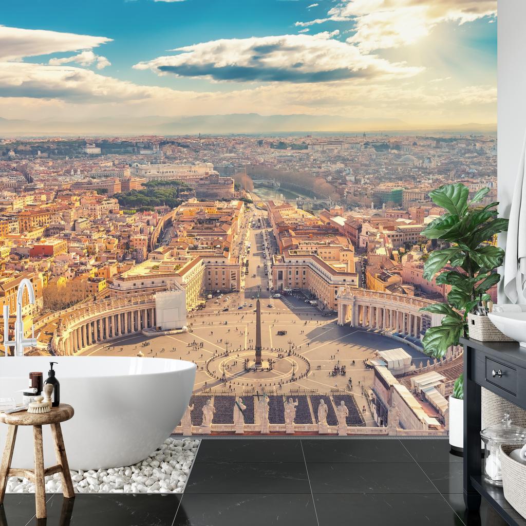 Photomural St Peter's Square In The Vatican Smooth Vinyl 520x318