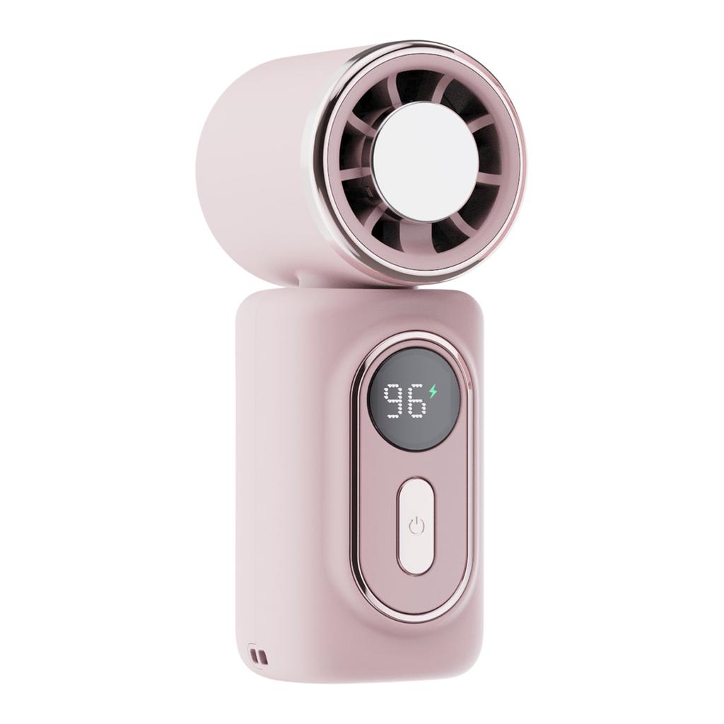 Portable Handheld Fan Mini Clip-on Fan With Umbrella Holder Function USB Rechargeable Personal Cooling Fan For Outdoor Camping