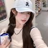 Сеул~ Отдых и развлечения Джинсовый синий Бейсболка Кепка для лица Солнцезащитная кепка