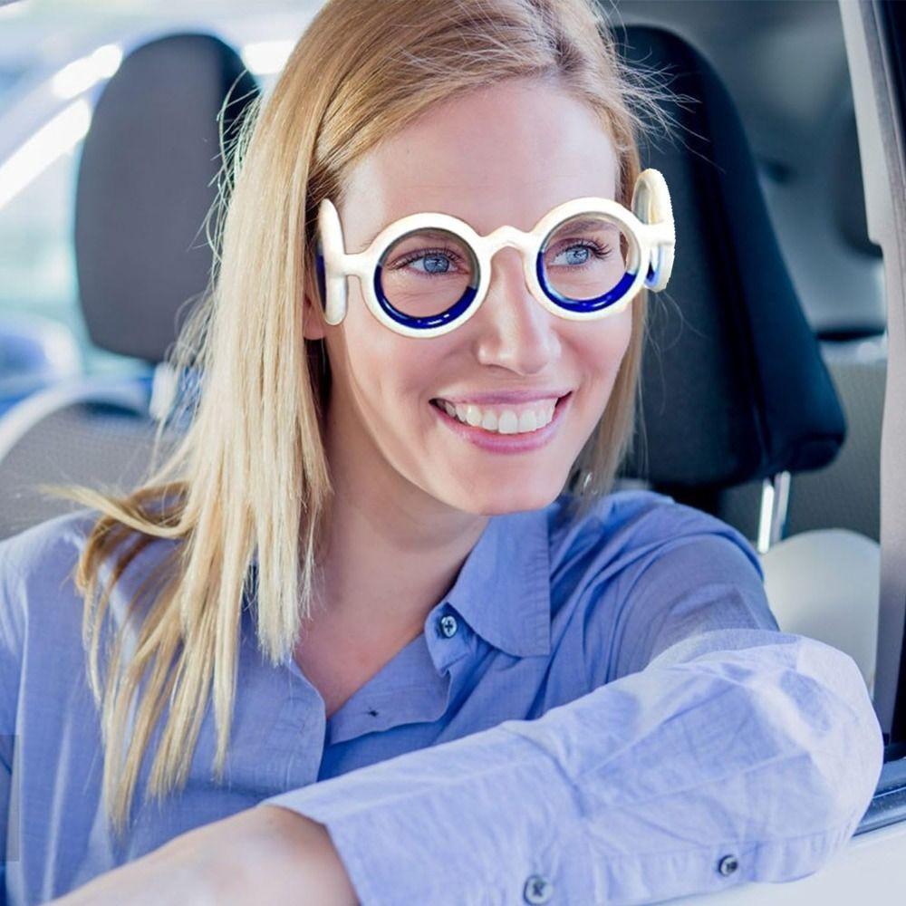 Очки от укачивания в автомобиле, против головокружения, портативные, натуральные, облегчающие тошноту, очки для детей и взрослых