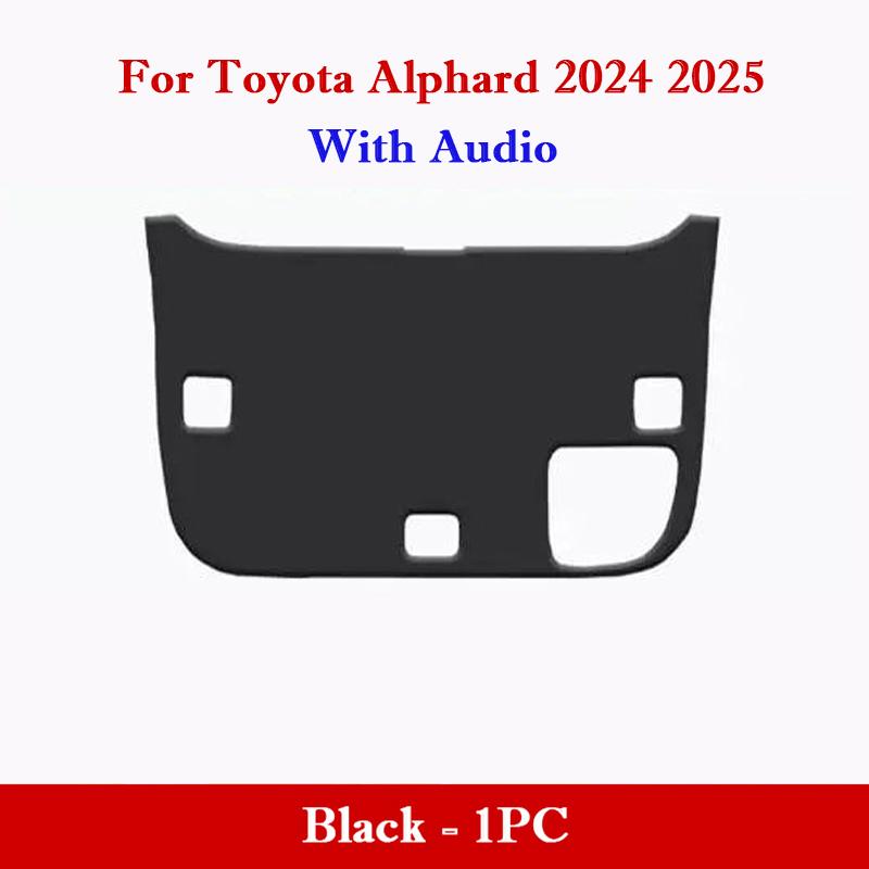 Для Toyota Vellfire Alphard 2015-2026 Накладка на дверь багажника от пинков Защитная наклейка на заднюю дверь от царапин Коврик в багажник Салон автомобиля