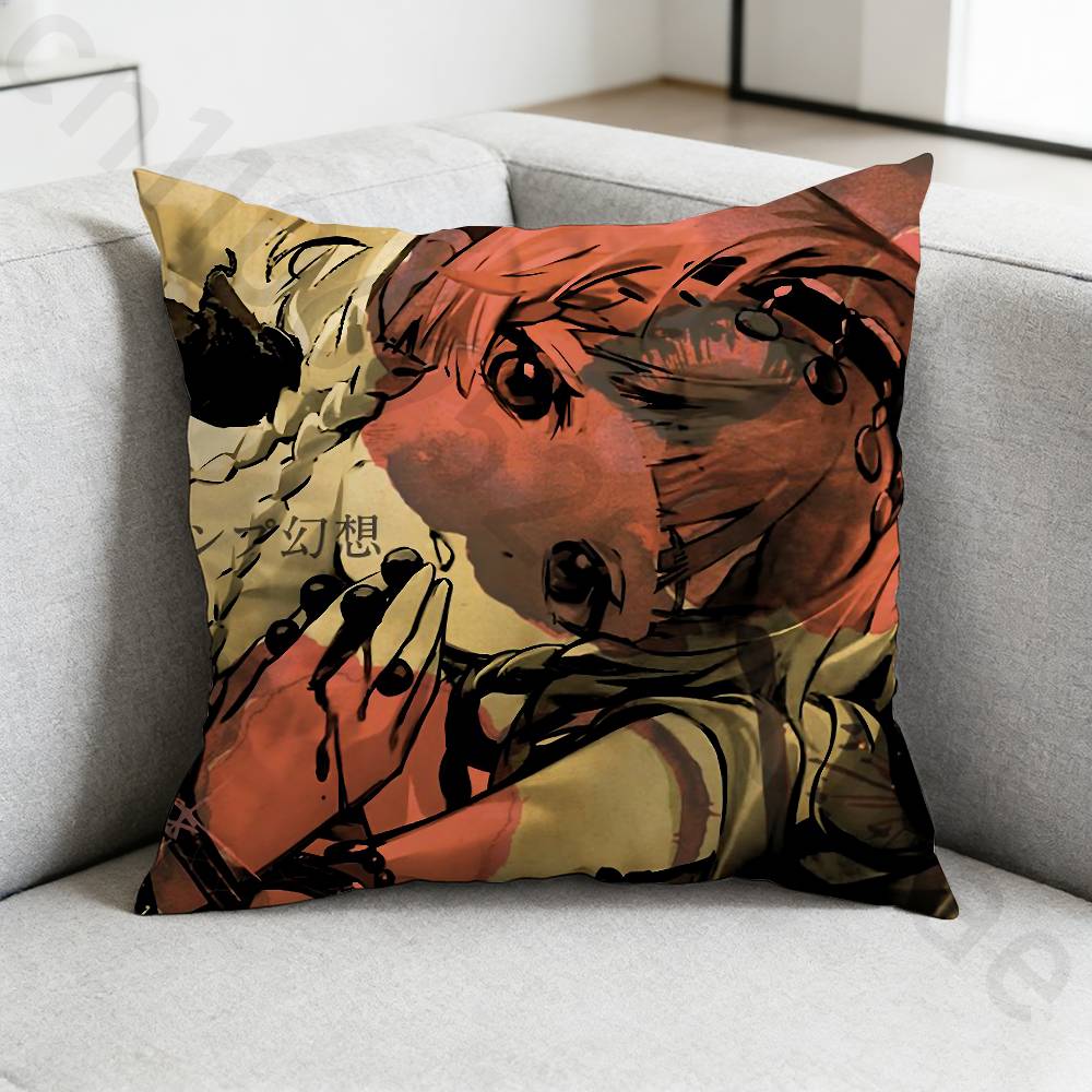 RReverse 1999 Game Pillow Case Square DoubleSided Printing Short Plush Sofa Cushion Cover Bedroom Bedside Pillow