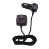 Fast Charging USB Car Charger 60W 4 Port QC3.0 Multifunctional for Phone Front Rear Seat