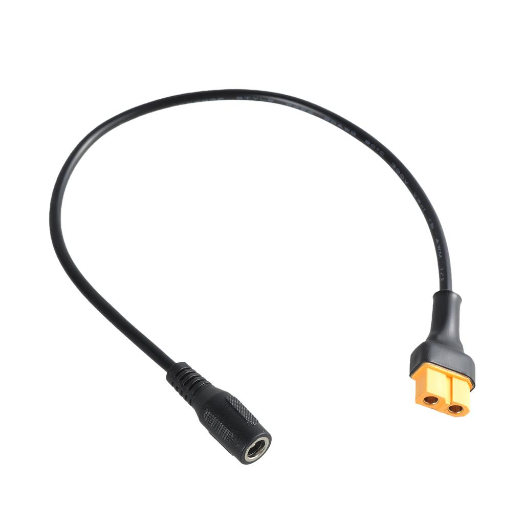 Кабель-адаптер питания XT60 Female to 5.5x2.1mm для FPV-монитора и кабеля-соединителя солнечной панели 32 см 12.6 дюймов