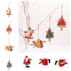 DIY Xmas Angel Girl Pendant Santa Claus Christmas Tree Accessories  New Year