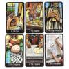 Out of Hand Tarot Deck 78pcs Card Deck Travel Version Pocket Size Designed for All Levels of Enthusiasts
