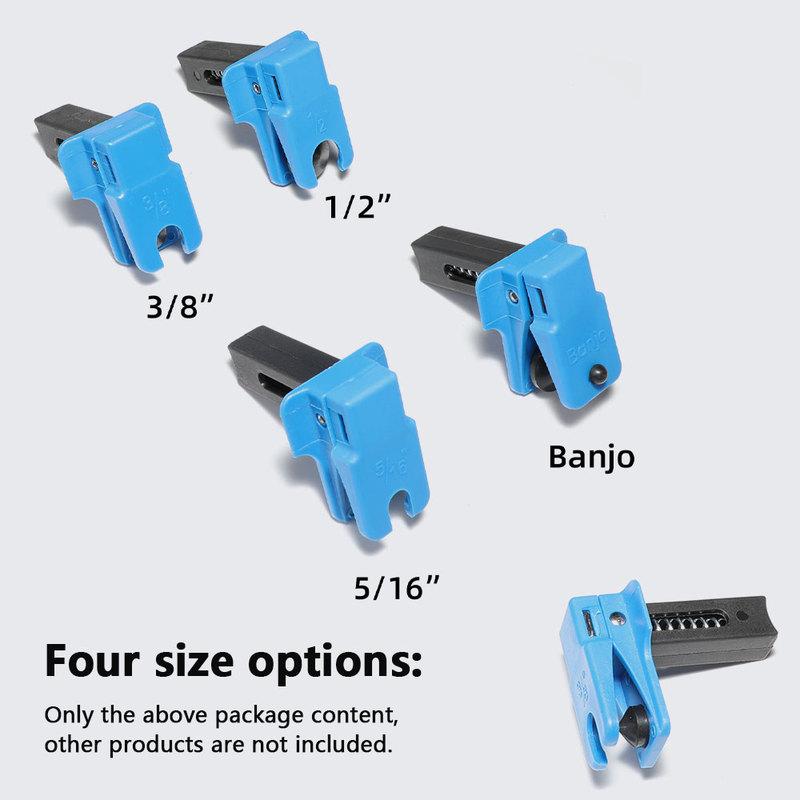 4 шт. Автомобильная заглушка для тормозной масляной трубы, зажим для автомобильной тормозной насадки, масляный инструмент, тормозная трубка для предотвращения разливов масла