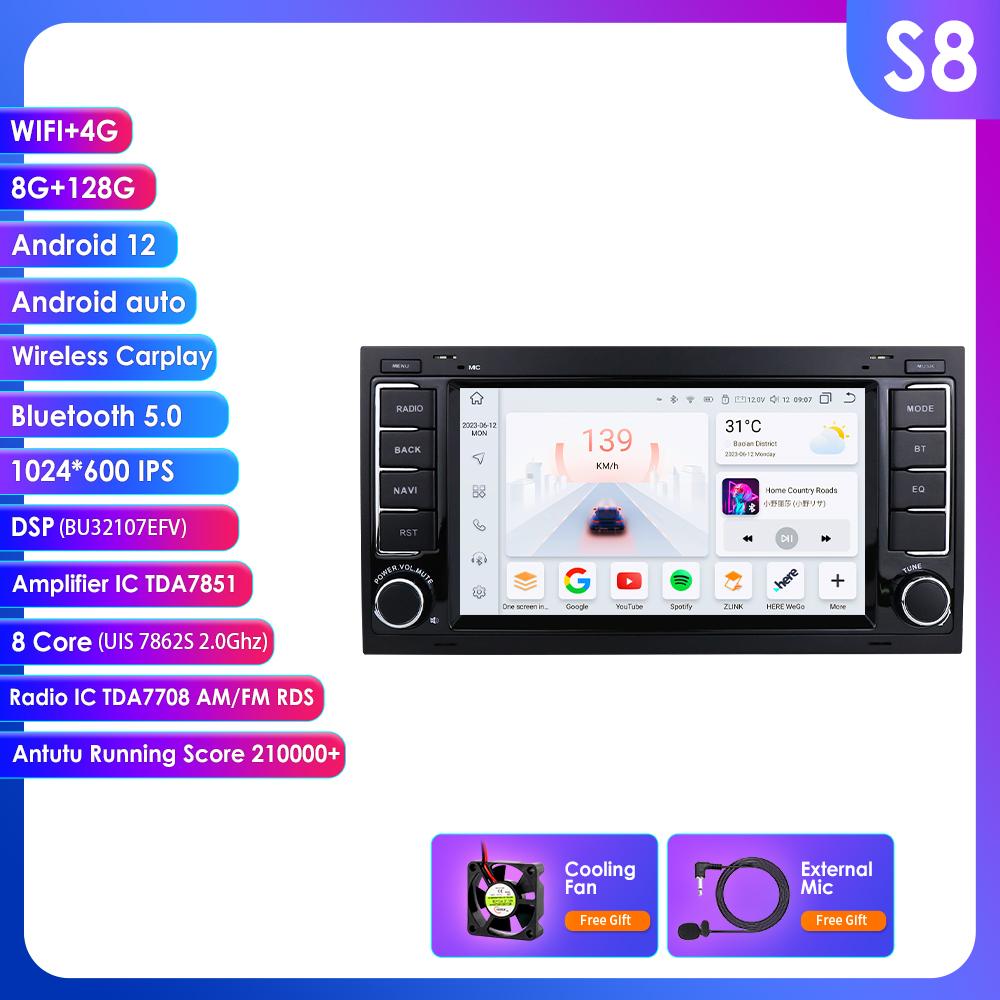 OSSURET 4G 8Core Android Car Radio GPS Stereo For Fiat 500 2007-2014 Multimedia Video Player 2DIN Autoradio DSP Carplay 7862 Intelligent Head Unit FM