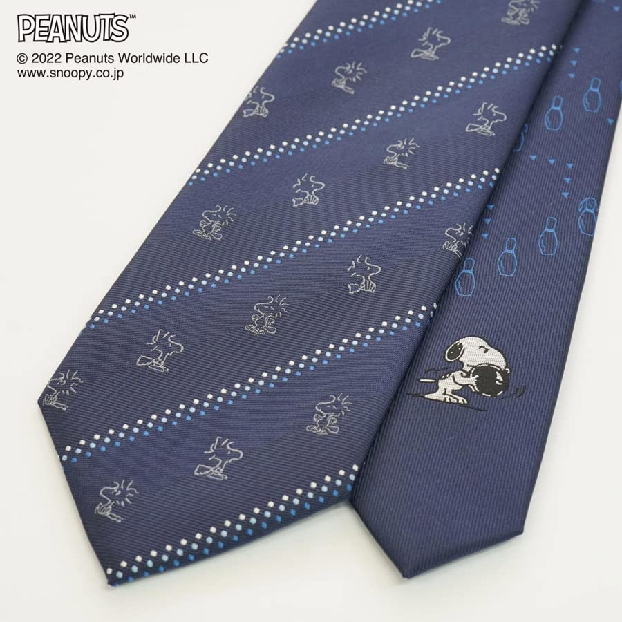 Галстук Snoopy PND48166 темно-синий SNOOPY Business Brand Галстук в подарок [Peanuts]