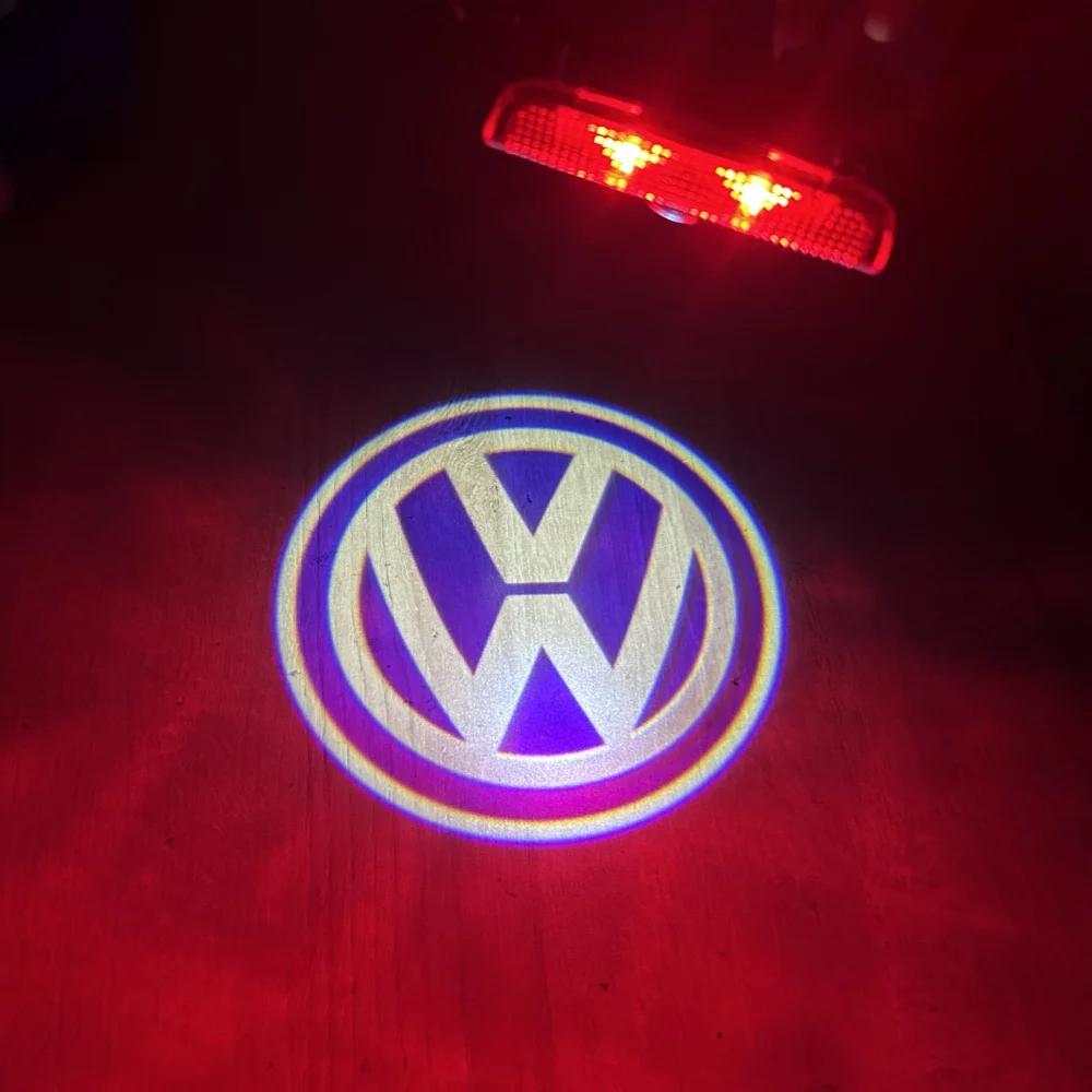 For VW Volkswagen Jetta MK5 Golf For VW GOLF5/6/7/8 Passat B6 B7 B8 B9 C6 C7 C8 Tiguan GTI GTD GTE Touareg Car LED logo door pro