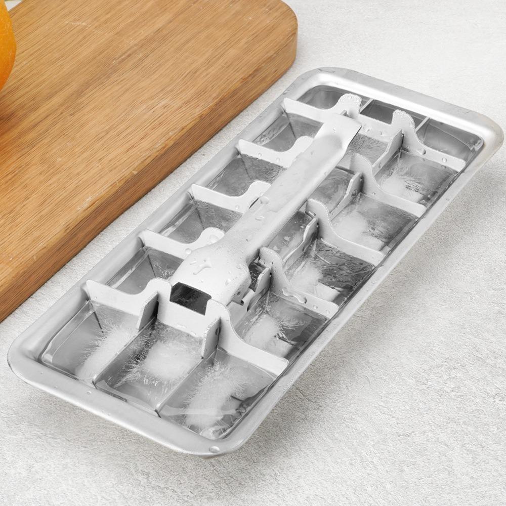 18 Slot Ice Cube Tray Movable Partition Ice Cube Maker Creative Ice Cubes Mold  Drinking