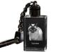 Siamese - Crystal Pendant with Cat Photo, Illuminated Pendant, Unique Gift by Brand