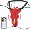 Трусики Носимый Вибратор Управление через Приложение Клиторальный Стимулятор Новинка Игрушки для Взрослых Вагина Вибратор Точки G Розовый Женский Мастурбатор