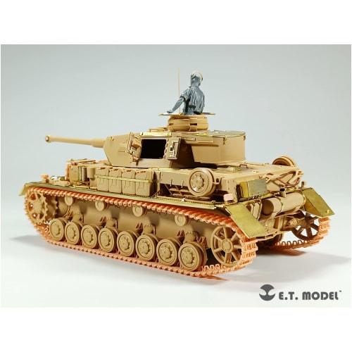 ET Model 1/35 Scale World War II German Army Panzer IV Ausf. G Early Production Detail-Up Parts Set (for Tamiya) Plastic Model Parts E35-308