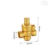 G 1/2" 3/4" 1" 2" Brass Water Pressure Reducing Maintaining Valve DN15/DN20/DN25/DN32 Regulator Adjustable Relief Valve Gauge