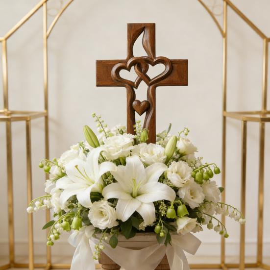 Деревянное настенное украшение «Переплетенные сердца» Ручная резьба Двойные сердца Настенная скульптура Украшение для дома Гостиная Настенное подвесное украшение Христианский религиозный орнамент